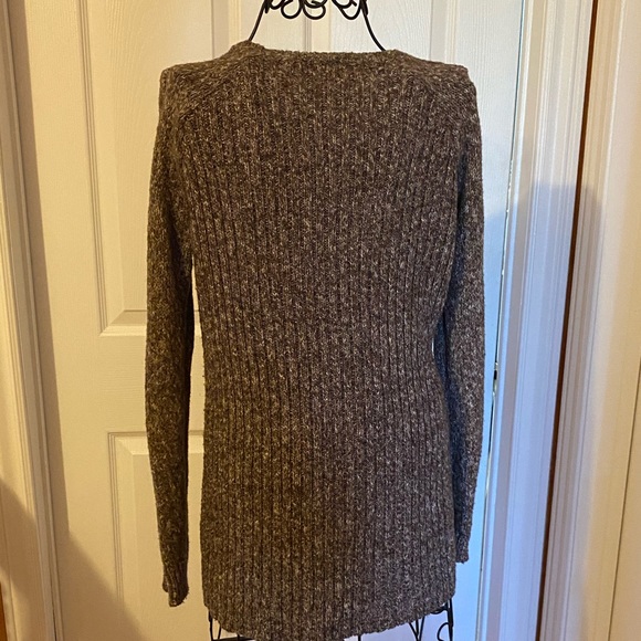 Leather Knit sweather - Picture 2 of 2